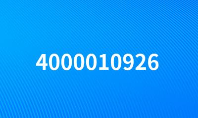 4000010926