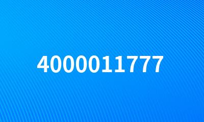 4000011777