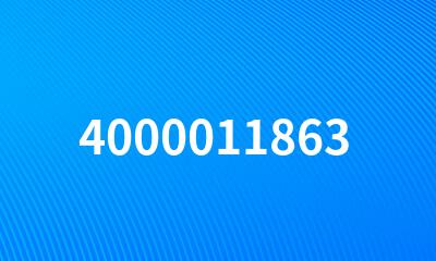 4000011863