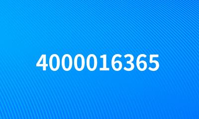 4000016365