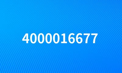 4000016677