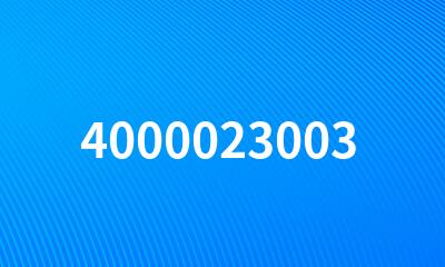 4000023003