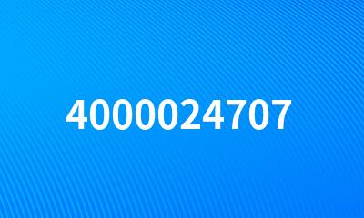 4000024707