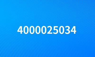 4000025034