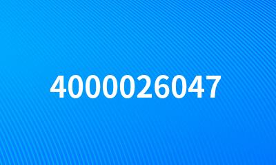 4000026047