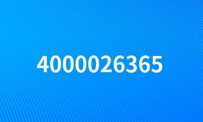 4000026365