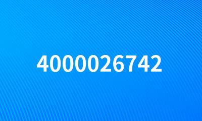 4000026742