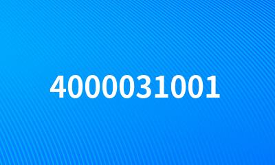 4000031001