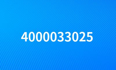 4000033025