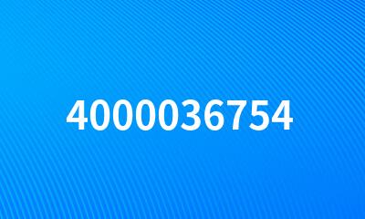 4000036754