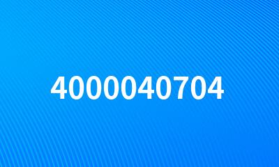 4000040704