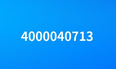 4000040713