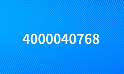 4000040768