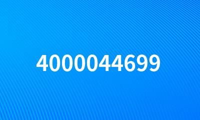 4000044699