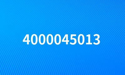 4000045013