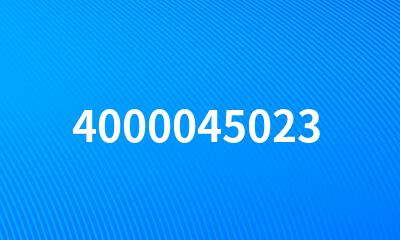 4000045023