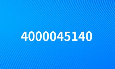 4000045140