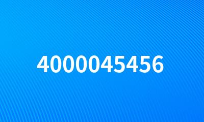 4000045456