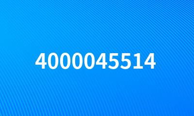 4000045514