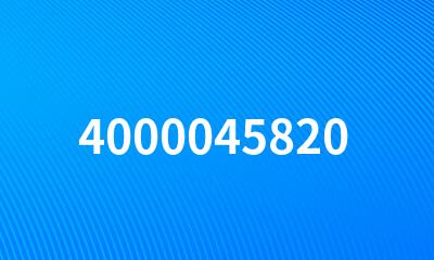 4000045820