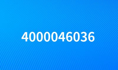 4000046036