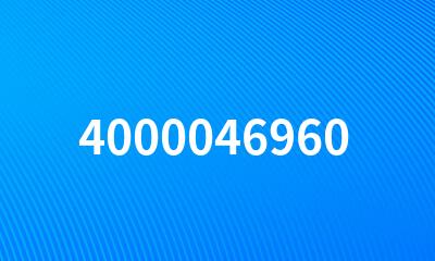 4000046960