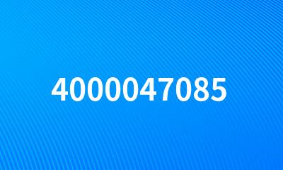 4000047085