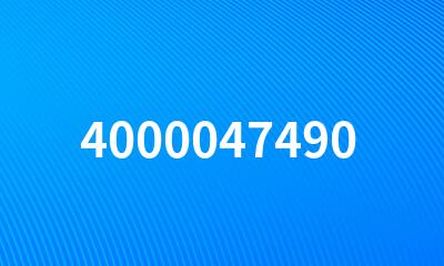 4000047490