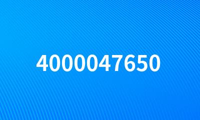 4000047650