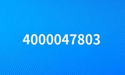 4000047803