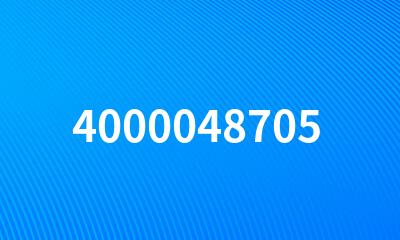 4000048705