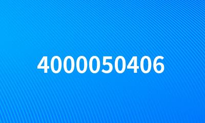 4000050406