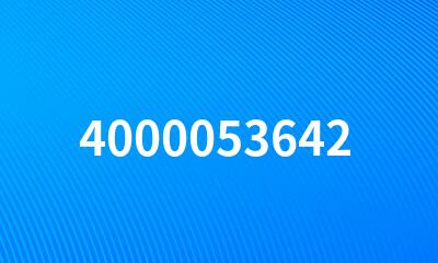 4000053642