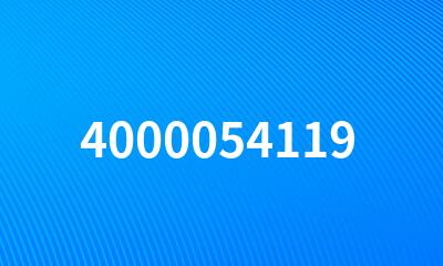 4000054119