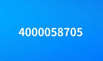 4000058705