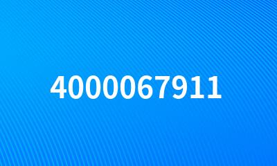 4000067911