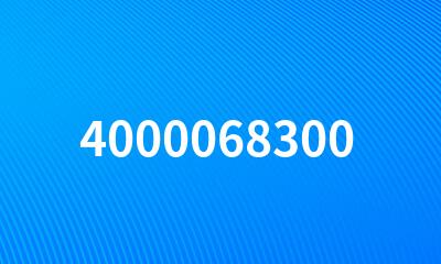 4000068300