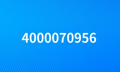 4000070956