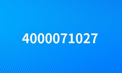 4000071027