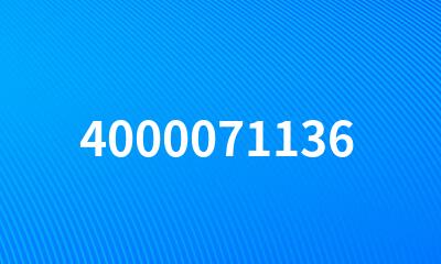 4000071136