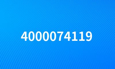 4000074119