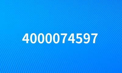 4000074597