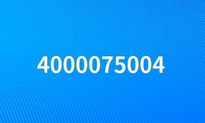 4000075004