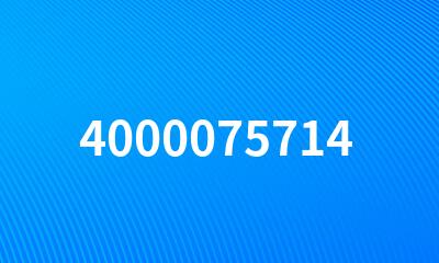 4000075714