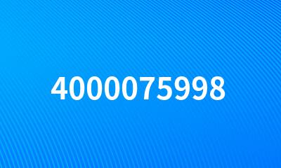 4000075998