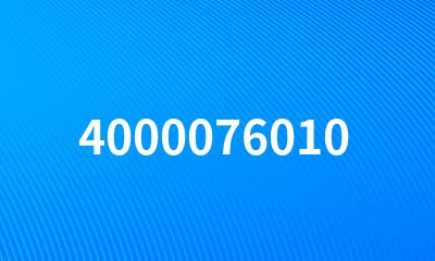 4000076010