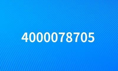 4000078705