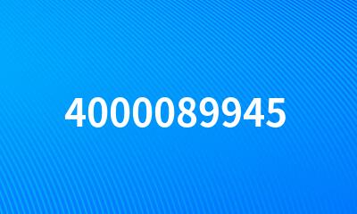 4000089945