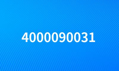 4000090031