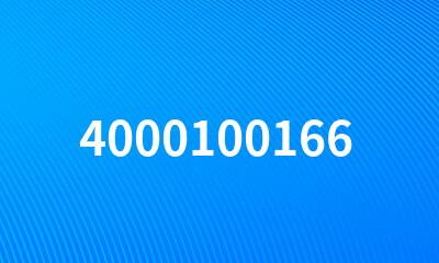 4000100166